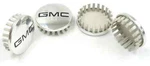 2014-2025 Gmc Sierra Bright Aluminum Center Caps 84388427 W/ 22" Wheels Qty. Fixed Price $135.98.
