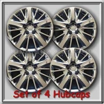 18" Chrome Bolt On 2014-2018 Chevy Chevrolet Impala Hubcaps, Wheel Covers Set. Fixed Price $140.00.