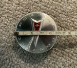 Pontiac Aluminum Wheel 2 5/16" Button Center Caps Oem # 9593169 Back SET/4. Fixed Price $30.33.