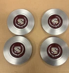 Set Of Cadillac Fleetwood Deville Fwd Center Caps For 14" Wheels 1985-1988. Fixed Price $100.00.