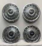 (4) Oem 1981-1982 Mercury Marquis 15" Wire Spoke Hubcaps Wheel Covers. Fixed Price $109.99.