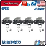 4PCS Tpms Tire Pressure Monitor Sensor 36106798872 Fit For Bmw 535I 528I 550I. Fixed Price $38.99.