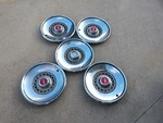 Wheel Covers Group Of 5 1979 Thru 1983 Ford Ltd 14" Hubcaps Used. Fixed Price $69.90.