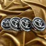 4PCS Wheel Center Caps 2.5" Black For Toyota Highlander 2008-2015 Se Plus Sport. Fixed Price $24.99.