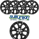 2014-2018 Jeep Cherokee Latitude IMP-382BLK 17" Y Spoke Black Wheel Skins SET/4. Fixed Price $74.99.
