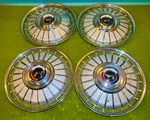 Ford Galaxie 14" Hubcap Wheel Covers 1962 (4). Fixed Price $100.00.