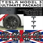 Ultimate Aftermarket 2019 - 2023 Classic Tesla Model Kit: Wheel Covers, Logos. Fixed Price $128.45.