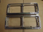 1982 Plymouth Gran Fury Headlight Trim Bezels Chrome Front Dodge Diplomat. Fixed Price $129.00.