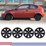 14" Wheel Covers Hubcaps For 2008-2011 Hyundai Accent Sedan /hatchback Set Of. Fixed Price $49.99.