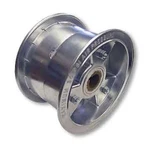 6" Azusa Tri-star Wheel, Wide With Steel Insert, 1" To 3/4" Step For Live. Fixed Price $67.98.