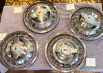 Set Of 4 Oem 1962-63 Chevy Ii Impala Corvair 13" Wire Spinner Hubcap Wheel Cover. Fixed Price $299.99.