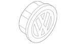Genuine Volkswagen Alloy Wheel Center Cap 5C0-601-171-XRW. Fixed Price $31.27.