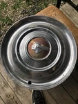 4 Vintage 1951 Pontiac Chieftain Bonneville Parisienne Hubcaps Wheel Covers. Fixed Price $139.99.