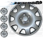 Metallic Silver 4PCS Set #502 15" Inches Hubcaps Wheel Cover Rim Skin. Fixed Price $47.13.
