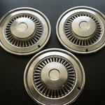 (3) Vintage Oem 1970S Chevy 15" Hubcap Wheel Cover. Fixed Price $74.98.