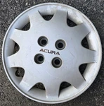 Single Used Acura Integra (1990, 1991) 14" Hubcap, 44733SK7A12, #63002. Fixed Price $20.00.