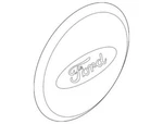 Genuine Ford Wheel Cap AS4Z-1130-B. Fixed Price $24.29.