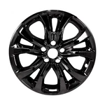 4 Gloss Black 18" Wheel Skins For 2020-2021 Kia Telluride 5 Spokes. Fixed Price $99.20.