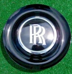 Factory Rolls Royce Center Cap + Bezel Black Genuine Oem Ghost Dawn Wraith Wheel. Fixed Price $309.00.