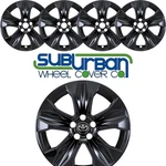 2020-2026 Toyota Highlander Xle # IMP-525BLK 18" Gloss Black Wheel Skins Set. Fixed Price $137.99.