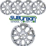 Fits 2022-2025 Jeep Compass Latitude Lux 18" Chrome Wheel Skins # 8222P-C SET/4. Fixed Price $109.99.