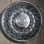 Oem 1975-1985 Cadillac Fleetwood Brougham 15" Wire Spoke Hubcap Wheel Cover #DL2. Fixed Price $59.99.