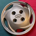 Hyundai Accent Excel 13" 5 Hole Bolt On Wheel Cover Hubcap 1994-1998 Oem. Fixed Price $25.00.