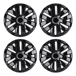 16INCH Set Of 4 Black Wheel Covers Snap On Full Hub Cap Fit R16 Tire & Steel Rim. Fixed Price $45.99.