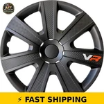 Alpena Vr Carbon Wheel Covers 15 Inch Set Of 4 Black. Fixed Price $98.99.
