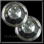 (2) Front Chevy 19.5" Dually Wheel Simulators 1974-2004 Chevrolet Truck Rv Lug. Fixed Price $220.00.
