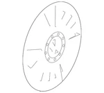 Genuine Volkswagen Wheel Cover 3C0-601-147-D-SMC. Fixed Price $95.34.