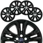 Set Of 4 Fits Ford Edge Sel 2019-2020 Black 18" Wheel Skins Hub Caps Rim Covers. Fixed Price $99.99.
