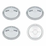 United Pacific BHC03-15 15" Bullet Flipper Hubcap Pack Of 4. Fixed Price $132.95.