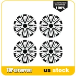 4X 17" Inch Wheel Hub Caps For R17 Tire & Rim Covers Snap On Black White. Fixed Price $48.69.