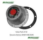 Stemco Genuine Oem Hub Cap # 340-4195 Value Pack Of 12 With Gaskets. Fixed Price $489.99.