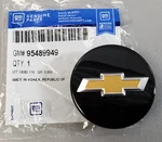 Black / Gold Wheel Center Cap Fits 21-25 Trailblazer New Genuine Gm. Fixed Price $14.95.