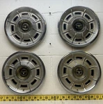 Used Oem Set Of 14" Gold Hubcaps D3DZ-1130-A 1973-1978 Ford Mavrick (5274). Fixed Price $127.46.