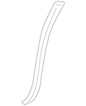 Genuine Toyota Pad Front Wheel Opening Extension No. 53851-04030. Fixed Price $27.81.