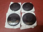For Porsche 911 912 930 924S 944 Metal Fuchs Mahle Wheel Center Cap Set Black. Fixed Price $164.99.