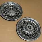 Pair Of 1980-1982 Oldsmobile Cutlass 14" Wire Hubcap Wheel Cover Gm 22501439. Fixed Price $118.99.