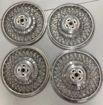 Used Cadillac Deville Eldorado Seville 14" Wire Spoke Wheel Covers (set Of 4). Fixed Price $250.00.