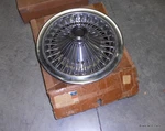 Nos Mopar 1975 76 77 78 79 Chrysler Dodge Plymouth Charger Cordoba 15" Wire Whl. Fixed Price $199.89.