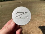 Nissan 300XZ Oem Wheel Center Cap Silver Finish 1990-1996 40342 40P01 1/8". Fixed Price $11.95.