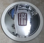1X Rare Oem 2014-2019 Fiat 500 1957 Edition Chrome & White Hubcap Center #01. Fixed Price $119.99.