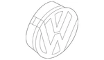 Genuine Volkswagen Center Cap 11K-601-171-AWA. Fixed Price $18.68.
