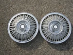 Genuine 1981 1982 Plymouth Reliant Dodge Aries 14 Inch Hubcaps Wheel Covers. Fixed Price $44.00.