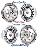 16" Ford F350 8 Lug 2004 Wheel Simulator Rim Liner Covers Set Of. Fixed Price $278.90.