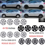 4 16-INCHES Hubcaps For 2008-2015 Nissan Rogue Select Wheel Rim Covers Snap On. Fixed Price $54.99.
