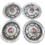 Ford Cougar Torino Pass Mercury Bl 1977-82 Oem 14" Wire Hubcaps Set Of. Fixed Price $99.13.