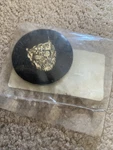 Two New Eurospare Wheel Cap Emblem C42191 For Jaguar Vanden Plas XJ6. Fixed Price $28.89.